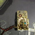 Mechanical armor catapult ignition kerosene lighter Dragon Tongue Aspley Doomsday Hunter punk lighter - TrendTrove