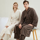 Couple pajamas flannel casual European and American loose bathrobe nightgown - TrendTrove