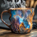 Imitation mineral resin crystal coffee cup - TrendTrove