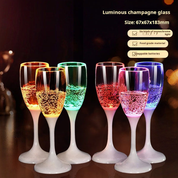 Creative Water Sensing Wedding luminous Glasses cup Party Supplies Novelty LED Light Up Wine bottles for Party Club Bar Drinking - TrendTrove