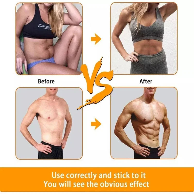 Electric Muscle Stimulator EMS Wireless Buttocks Hip Trainer Abdominal ABS Stimulator Fitness Body Slimming Massager - TrendTrove