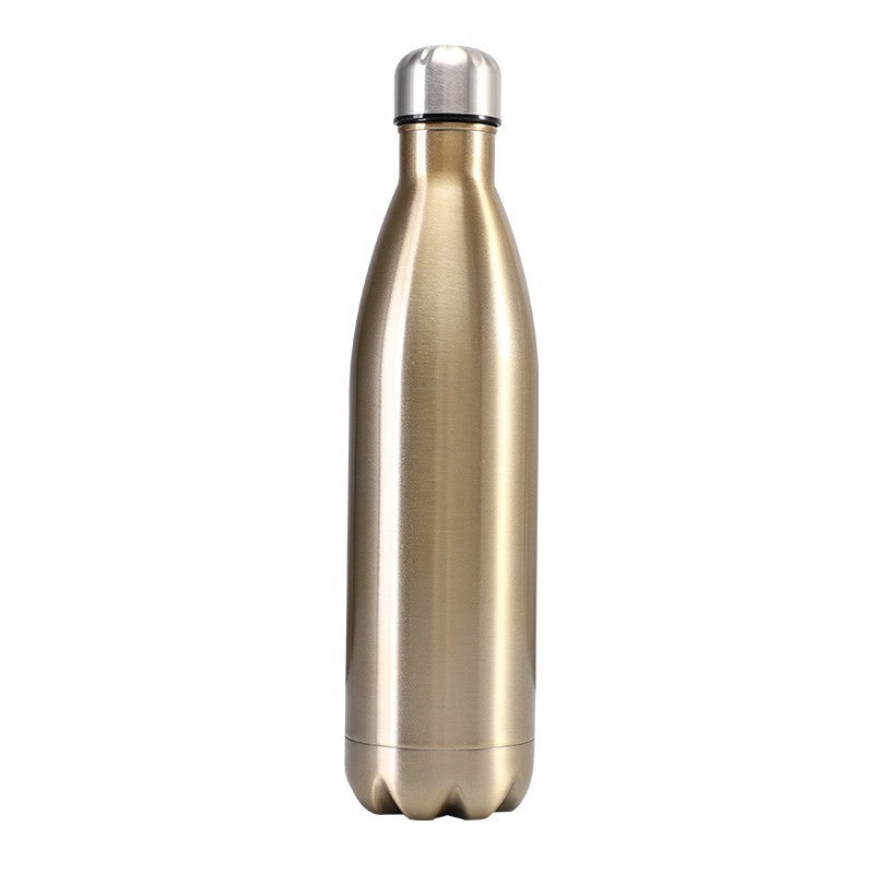 750ml Coke bottle with detachable bottom, outdoor sports water bottle, stainless steel multifunctional thermos cup - TrendTrove