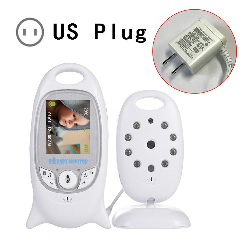 VB601 Baby Monitor 2 inch BeBe Baba Electronic Babysitter Radio Video Nanny Camera Night Vision Temperature Monitoring 8 Lullaby - TrendTrove