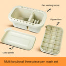Multi functional three piece pen washing bucket set - TrendTrove