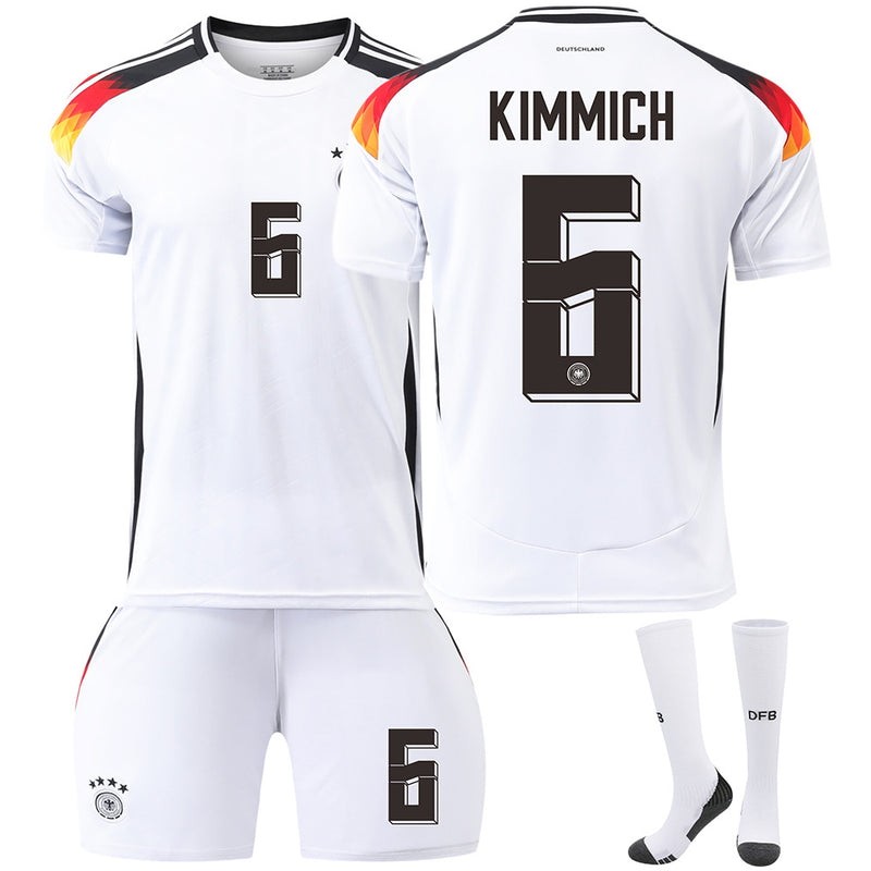 Germany home No. 13 Muller European Cup jersey 7 Havertz 8 Kroos football uniform men's suit - TrendTrove