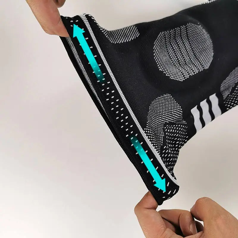 Professional Knee Brace Detachable Elastic Belt Silica Gel Knee Pad Support Workout Running Basketball Compression Leg Sleeve - TrendTrove