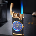Multi functional electronic watch cigarette lighter integrated into one machine, versatile men's gift lighter - TrendTrove