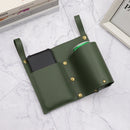 Camping chair leather storage bag mobile phone beer beverage storage bag outdoor chair side bag miscellaneous storage - TrendTrove