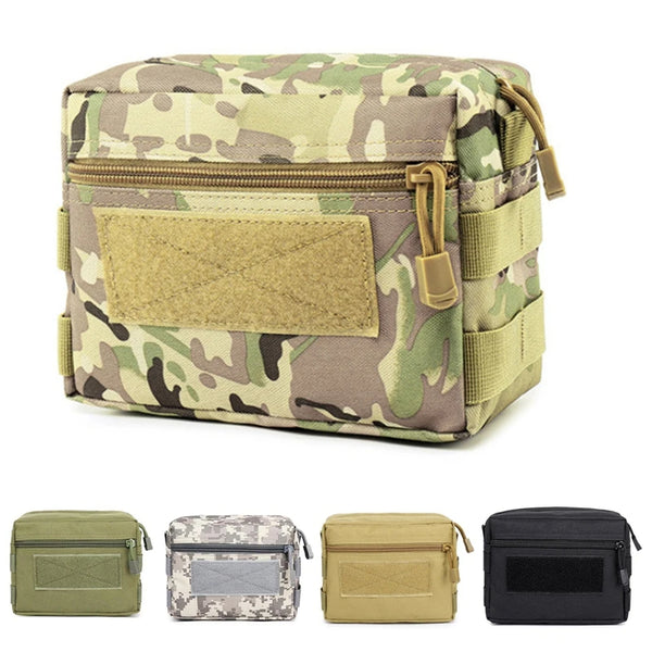 Molle Tactical Admin Pouch EDC Waist Pack Utility Military Magazine Dump Drop Pouches Outdoor Hunting Accessories Organizer Bag - TrendTrove