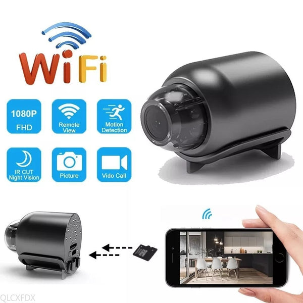X5 1080P HD Mini Camera WiFi Home Monitor Indoor Safety Security Surveillance Night Vision Camcorder IP Cam Audio Video Recorder - TrendTrove