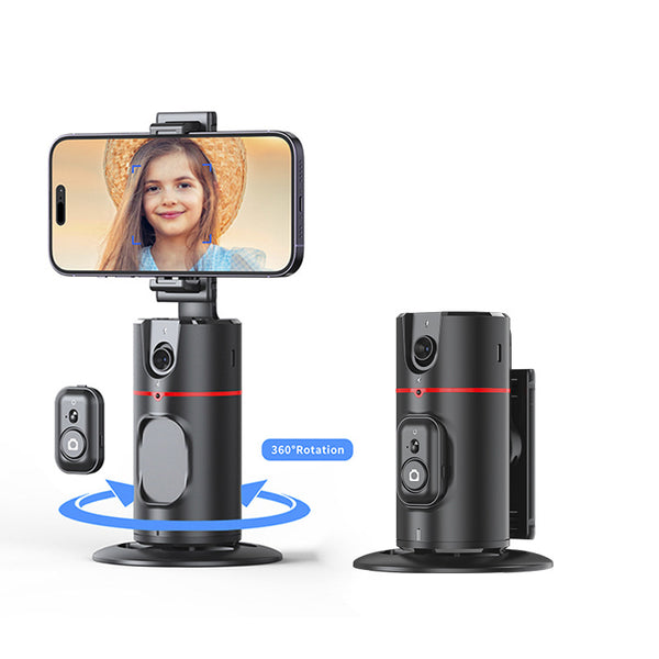 360 Auto Face Tracking Gimbal Auto Tracking Phone Holder Smart Selfie Gimbal Stabilizer with Gesture Control - TrendTrove