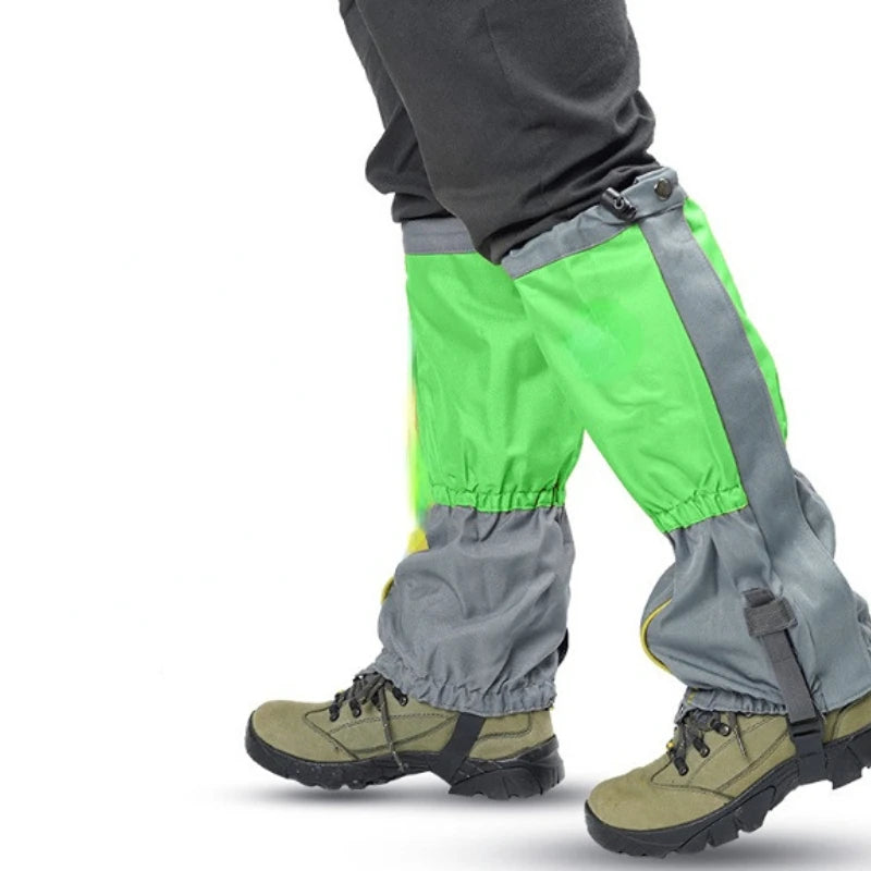 Outdoor mountaineering snow waterproof snowshoe cover hiking desert sandproof foot cover leg warmers for both men and women - TrendTrove