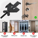 Portable Door Lock Privacy Extra Security Lock Anti Theft Travel Inside Door Locker for Traveling Home Bedroom Apartmen - TrendTrove