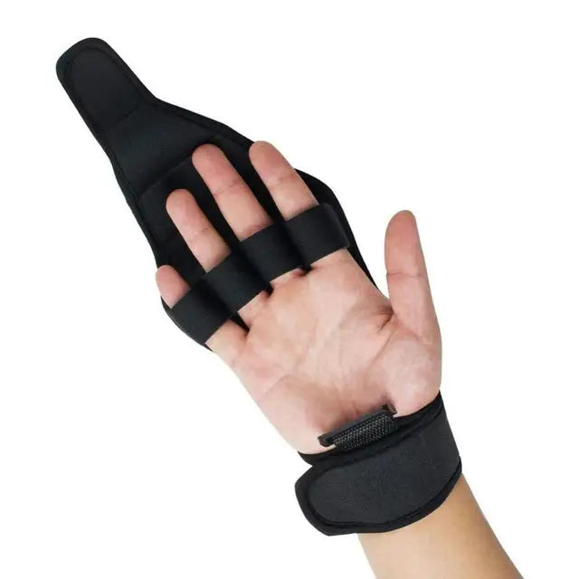 High Quality Auxiliary Fixed Gloves Rehabilitation Training Tool Hand Fist Finger Gloves For Stroke Hemiplegia Patient - TrendTrove