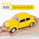 Alloy Car Model Classic Car Door Pull Back Children's Toy Car Girl Cake Decoration Car Ornaments
