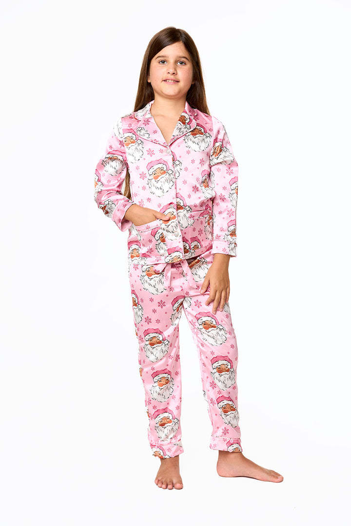 Parent child outfit European and American Christmas pajamas set printed home clothes for women - TrendTrove