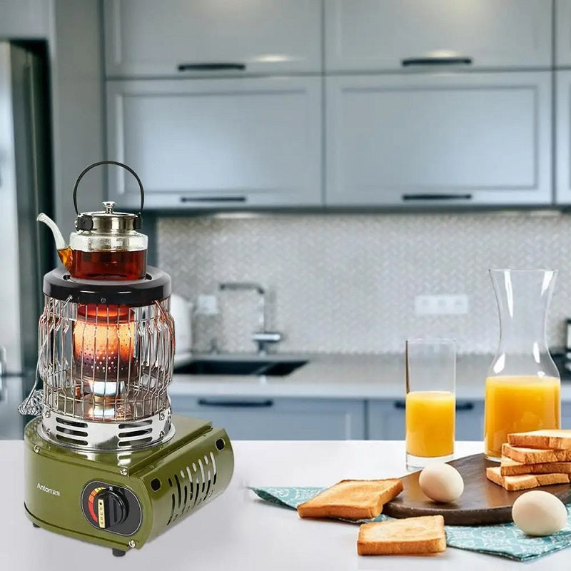 Outdoor Gas Heater Camping Stove Burners Ignition Heating Gas Oven Burner Hand Warmer Home Tent Camping Equipment Accessories - TrendTrove