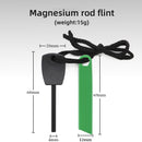 Camping set small mini flint waterproof ignition magnesium strip magnesium rod - TrendTrove