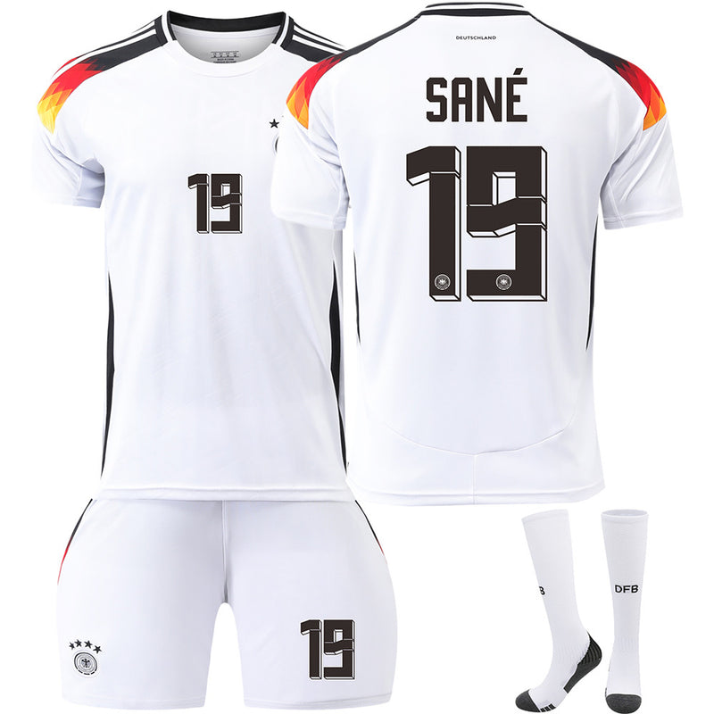 Germany home No. 13 Muller European Cup jersey 7 Havertz 8 Kroos football uniform men's suit - TrendTrove