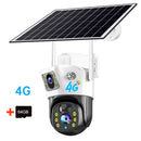 V380PRO  4G Solar Camera 4MP Dual Lens Home Security  Camera With Solar Panel - TrendTrove