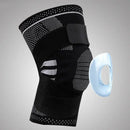 Professional Knee Brace Detachable Elastic Belt Silica Gel Knee Pad Support Workout Running Basketball Compression Leg Sleeve - TrendTrove