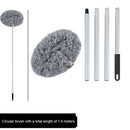 Aluminum alloy splicing circular dust collector, dust collector, ceiling cleaning tool, circular dust collector - TrendTrove