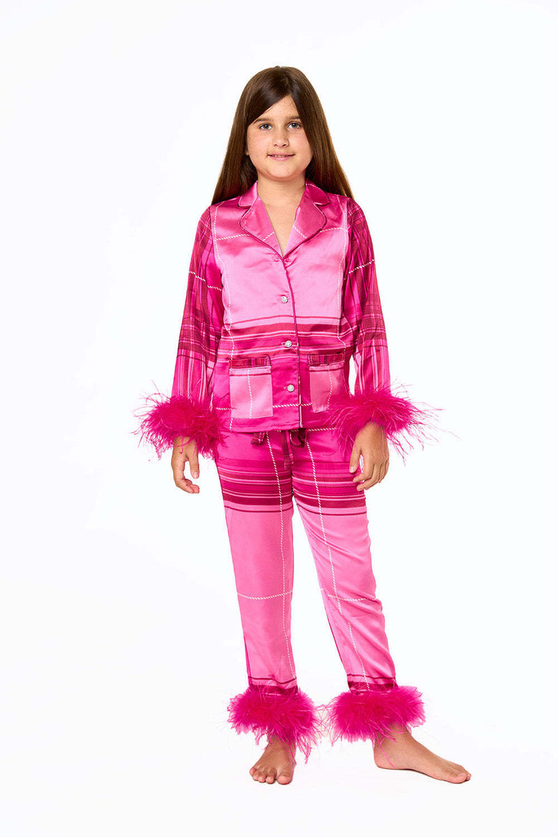 Parent child outfit European and American Christmas pajamas set printed home clothes for women - TrendTrove