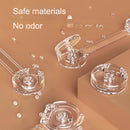 Infant and child safety lock buckle, anti opening drawer lock, cabinet door lock, refrigerator lock, multifunctional transparent - TrendTrove