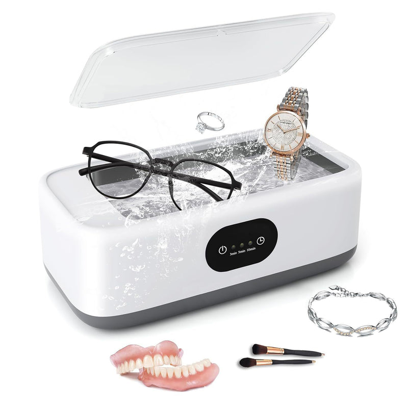 Ultrasonic cleaning machine for contact lenses, jewelry, dentures, and small household ultrasonic glasses cleaning machine - TrendTrove
