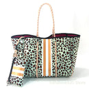 Tote Neoprene Beach Bag New Women Waterproof Handbag Luxury Summer Large-capacity Shoulder Bag Ladies Bag Multipurpose Bag