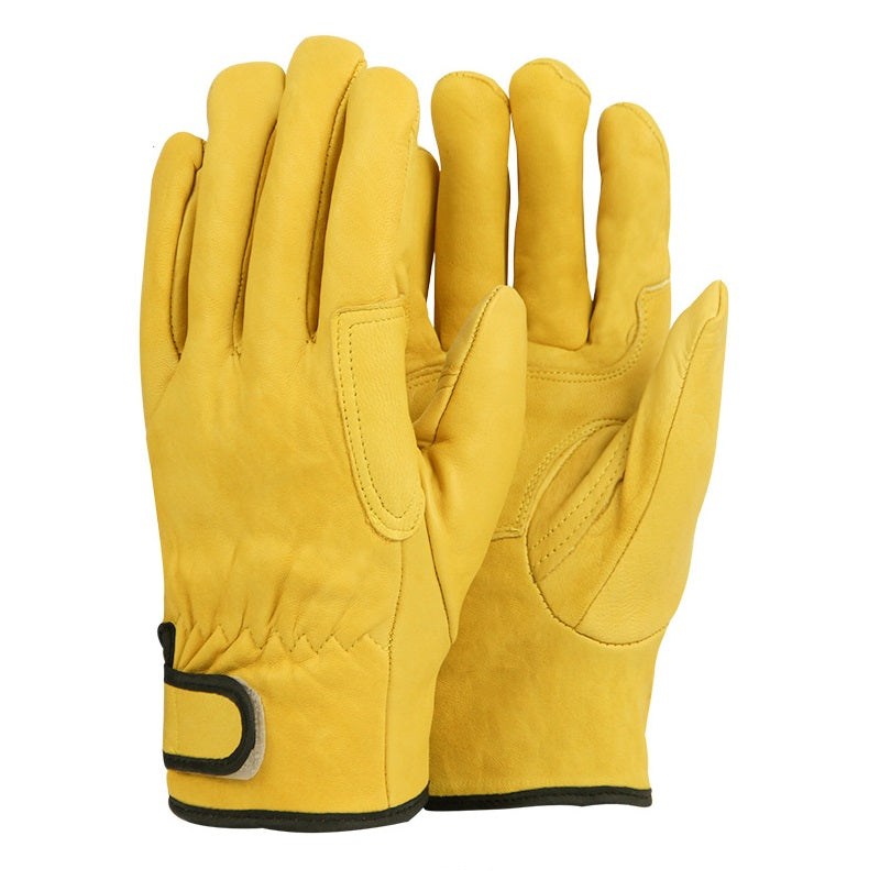 Protection Garden Sports Motorcycle Driver Work Gloves - TrendTrove