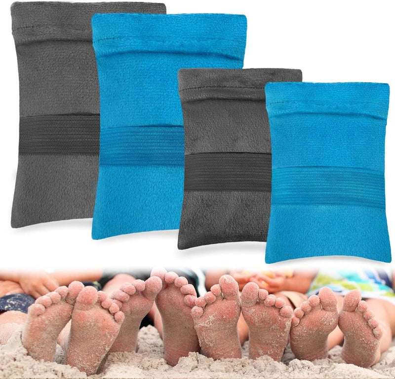 Palksky  Sand Cleaning Gloves Beach Sand Cleaning Bag Easily remove the sand stuck to your baby's body when playing in the sand - TrendTrove