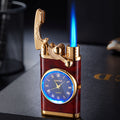 Multi functional electronic watch cigarette lighter integrated into one machine, versatile men's gift lighter - TrendTrove