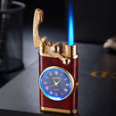 Multi functional electronic watch cigarette lighter integrated into one machine, versatile men's gift lighter - TrendTrove