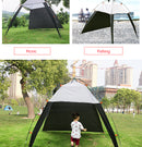 Pop Up Beach Tent Sun Shade Shelter Anti-UV Shelter Fully Automatic Folding Camping Tent - TrendTrove