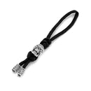 Retro Viking Pirate Skull Keychains Men Keyring Women Amulet Lanyard Bag Knife Rope Antique Pendant Accessories Handmade Jewelry