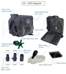 ATman 2.5W 5W 6W 8W 13 27W fishtank waterpump Submersible Water Fountain Pump Filter Fish Pond Aquarium Water Pump Tank Fountain