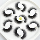 QSTY 7pairs 15-25mm 3D Mink Lashes Natural Long False Eyelashes Dramatic Volume Fake eye Lash Makeup for eyelashe extension
