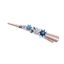 Flower Rhinestone Women Hair Accessories  Beautiful Floral Hair Clip Girls Hair Pins Sweet Wedding Headwear Crystal Barrette