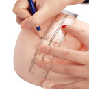 Universal Brand New 1pc Semi Permanent Makeup Guide Ruler Measure Tools Eyebrow Stencil Template Grooming Brow Shaping Styling