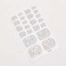 Sanuxc Toe Nail Sticker Self Adhesive Nail Polish Sticker Plain Stickers Nail Decoration Minimalist Nail Wraps Full Cover