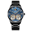 AILANG Original Design men's Double Flywheel Automatic Mechanical Watch Fashion Leisure Business Luxury Clock