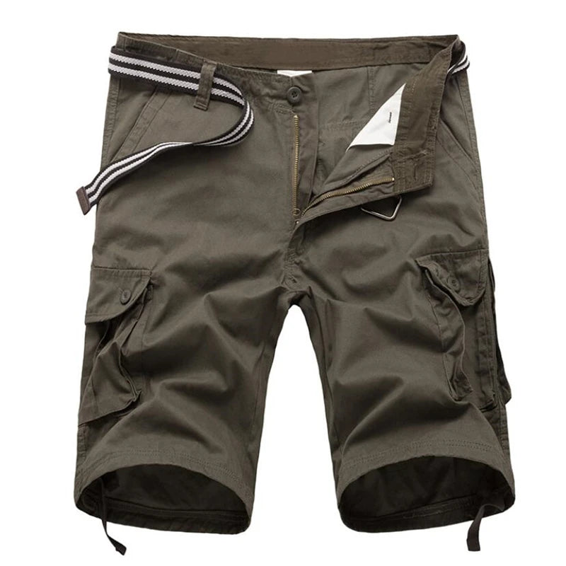 Camouflage Camo Cargo Shorts Men 2023 Summer Casual Cotton Multi-Pocket Loose Shorts Army Military Tactical Shorts Plus Size 44