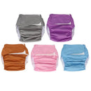 Reusable Adult Diaper Waterproof Washable Adult Elderly Cloth Diapers Pocket Nappies Adjustable Diaper Pants For Men & Women