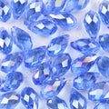 YHBZRET Waterdrop Pendant Austrian crystal beads 8*13mm 30pcs Teardrop glass loose bead for jewelry making bracelet Earrings DIY