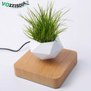 Hot Sale Levitating Air Bonsai Pot Rotation Planters Magnetic Levitation Suspension Flower Floating Pot Potted Plant Desk Decor