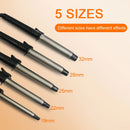 Pro New Cone Golden Ceramic Coated Plate Curling Iron Electric Hair Curler Magic Curling Wand Hair Styler Waver  tools crimper