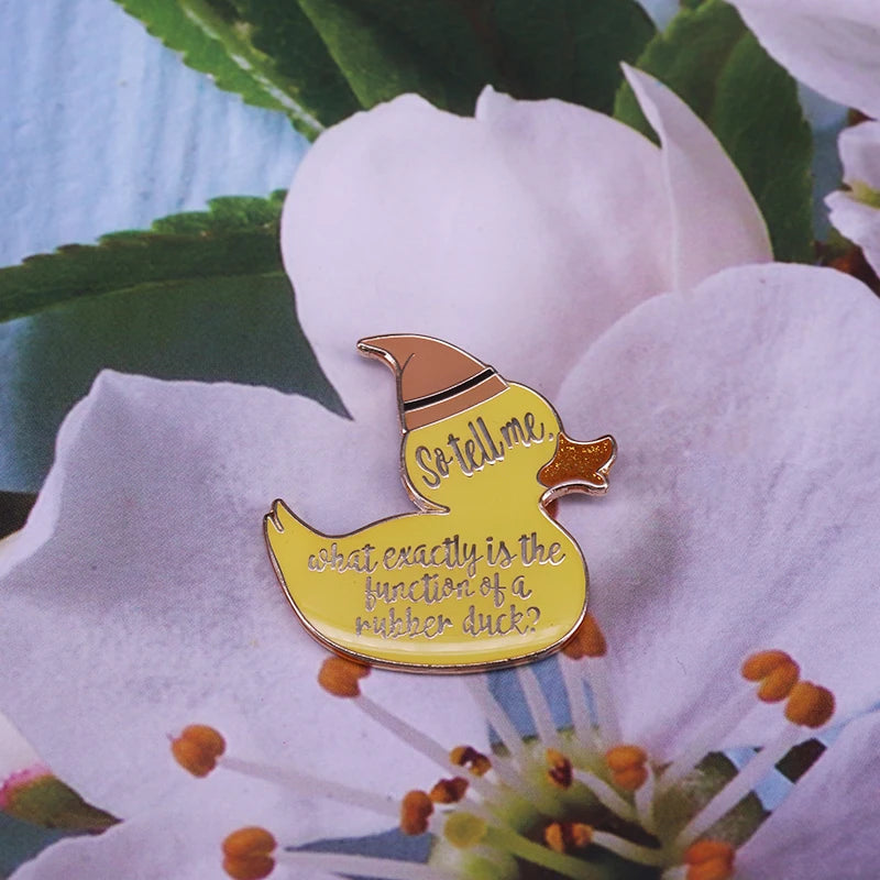Weasley Inspired rubber duck Lapel Pin