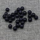 20Pcs Natural Stone Beads 8 MM Without Hole Round Semi-Precious For Potted Plants Fish Tank Decorations