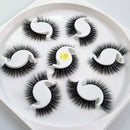 QSTY 7pairs 15-25mm 3D Mink Lashes Natural Long False Eyelashes Dramatic Volume Fake eye Lash Makeup for eyelashe extension